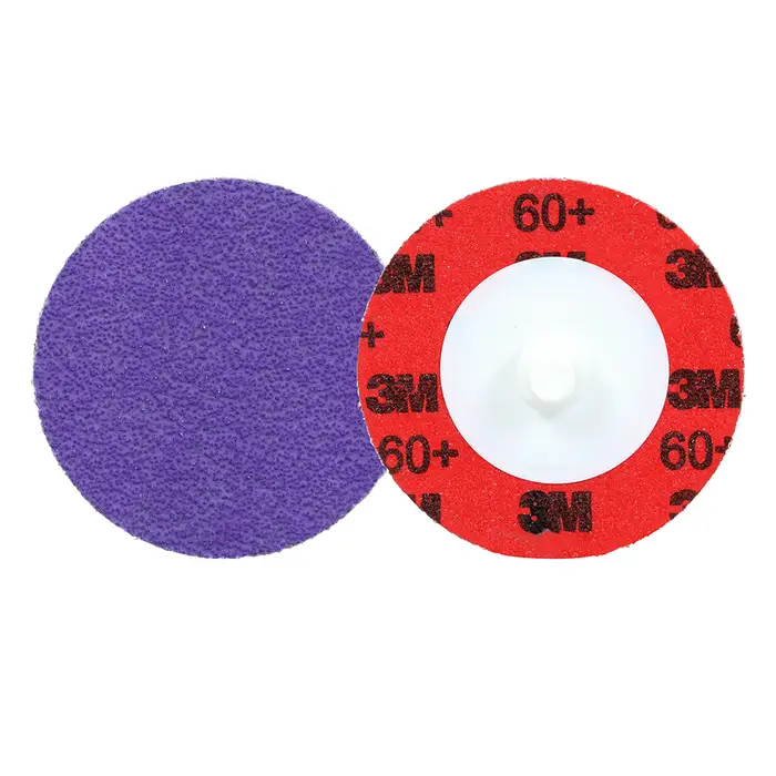 3M Cubitron 3 Roloc Langlebige Kantenscheibe 1184F, 60+ YF-weight, TR, Purple, 51 mm, 50/Carton, 200 ea/Case