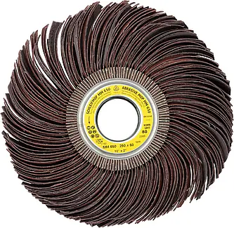 Klingspor - MM 650 Schleifmopräder LS 309 JF, 250 x 100 x 43,1 mm Korn 180