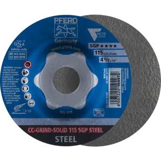 PFERD CC-GRIND (inkl. SOLID, FLEX, STRONG) CC-GRIND SOLID 115 SGP STEEL