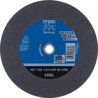 PFERD HEAVY DUTY SGP bis ? 2000 mm 100 T 500-5,8 Q SGP HD STEEL/40,0
