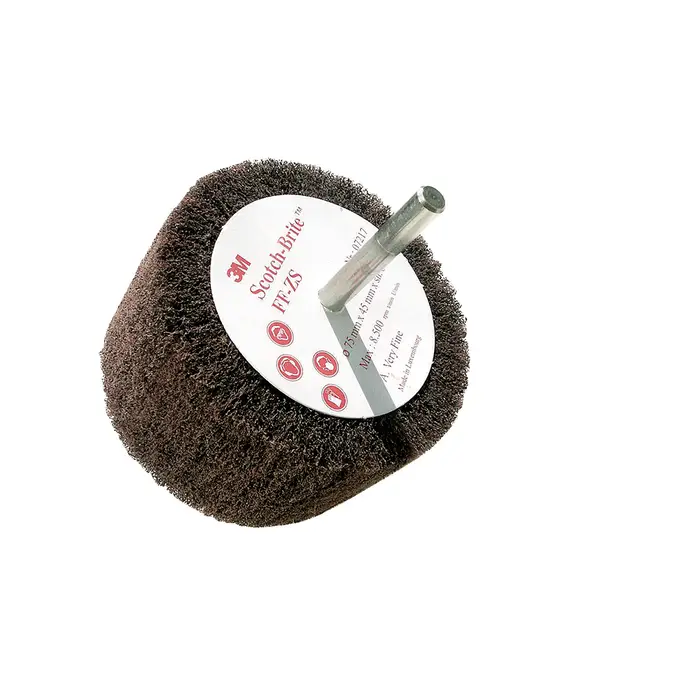 Scotch-Brite Lamellenbürste FF-ZS, grau, 100 mm x 45 mm x 6 mm, S FIN