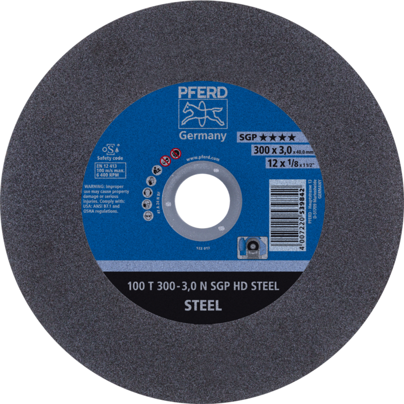 PFERD HEAVY DUTY SGP bis ? 2000 mm 100 T 300-3,0 N SGP HD STEEL/40,0