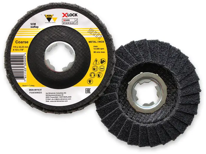 4560 siabite | SIA | Fiberscheiben | 125 mm | Korn 50