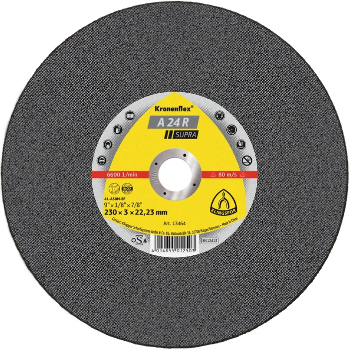 Klingspor - A 24 R Trennscheibe, 125 x 2,5 x 22,23 mm gekröpft