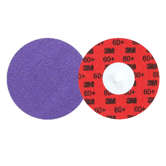 3M Cubitron 3 Roloc Langlebige Kantenscheibe 1184F, 60+ YF-weight, TR, Purple, 76 mm, 50/Carton, 200 ea/Case