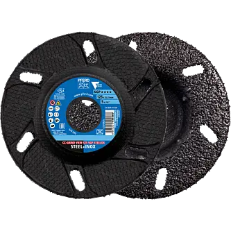PFERD CC-GRIND (inkl. SOLID, FLEX & STRONG) CC-GRIND VIEW 125 SGP STEELOX