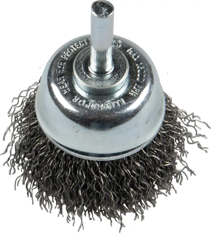 Klingspor - BTS 600 W Topfbürste mit Schaft, 50 x 6 mm 0,3 Stahl