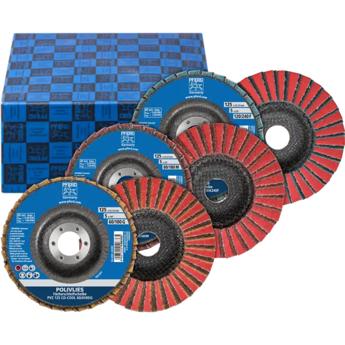 PFERD Vlieswerkzeuge SET PVZ 125 CO-COOL
