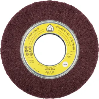 Klingspor - NFW 600 Vliesräder, 200 x 50 x 68,2 mm Very Fine Korund