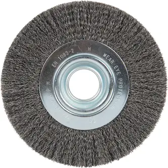 Klingspor - BR 600 W Rundbürste gewellt, 200 x 25 x 32 mm 0,3 Edelstahl