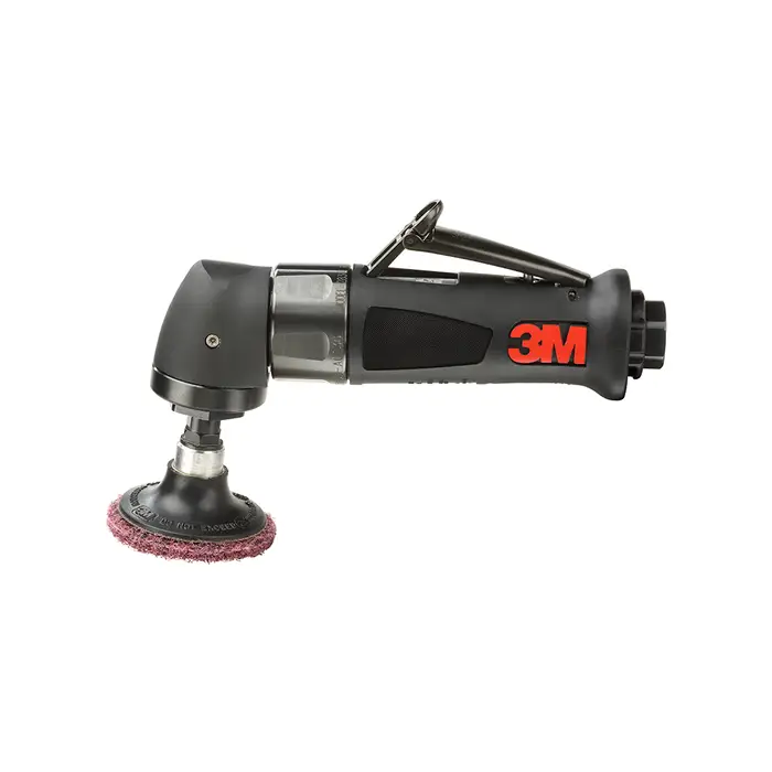 3M Roloc Druckluft-Winkelschleifer 2. Generation, 50 mm, 0,3 PS, 20.000 U/min, 6 mm Spannzange