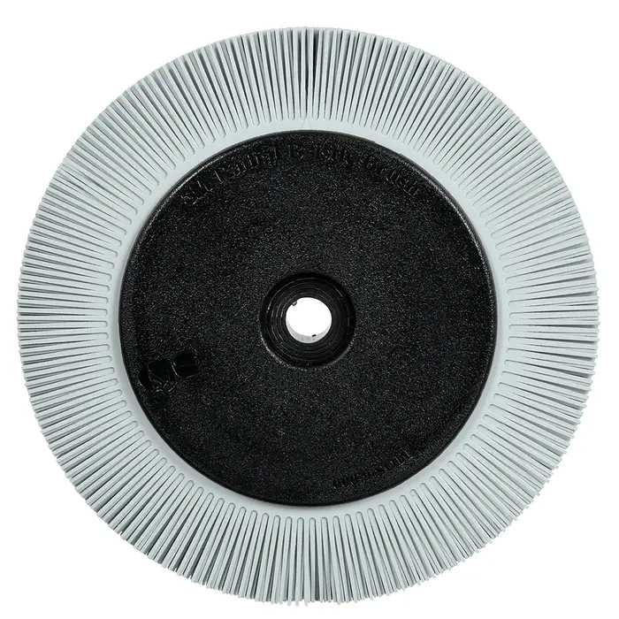 Scotch-Brite Precision Radial Bristle Brush, PN-RB, 120+, 203,2 mm x 25,4 mm x 31,75 mm (8 Zoll x 1 Zoll x 1-1/4 Zoll), Typ S, mit Flansch