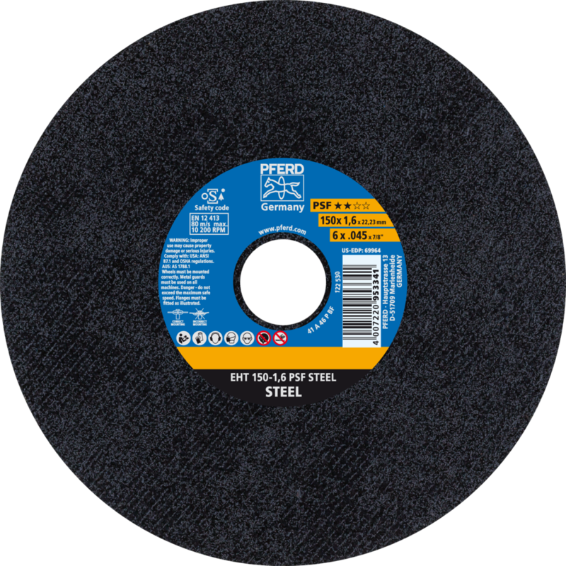 PFERD Trennscheiben EHT 150-1,6 PSF STEEL