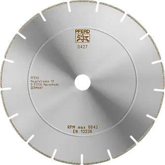 PFERD Dia.- und CBN-Trennwerkzeuge Galvanik D1A1RSS 230-2,5-22,23 D 427 GAS2