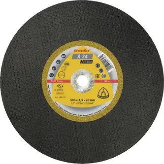 Klingspor - A 24 Extra Großtrennscheibe, 300 x 3,5 x 22,23 mm gerade