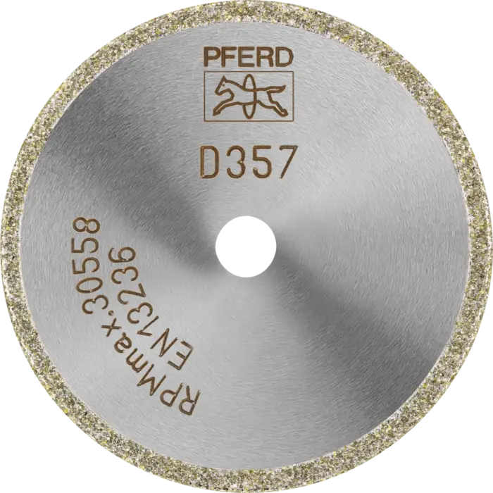 PFERD Dia.- und CBN-Trennwerkzeuge Galvanik D1A1R 50-2-10 D 357 GAD
