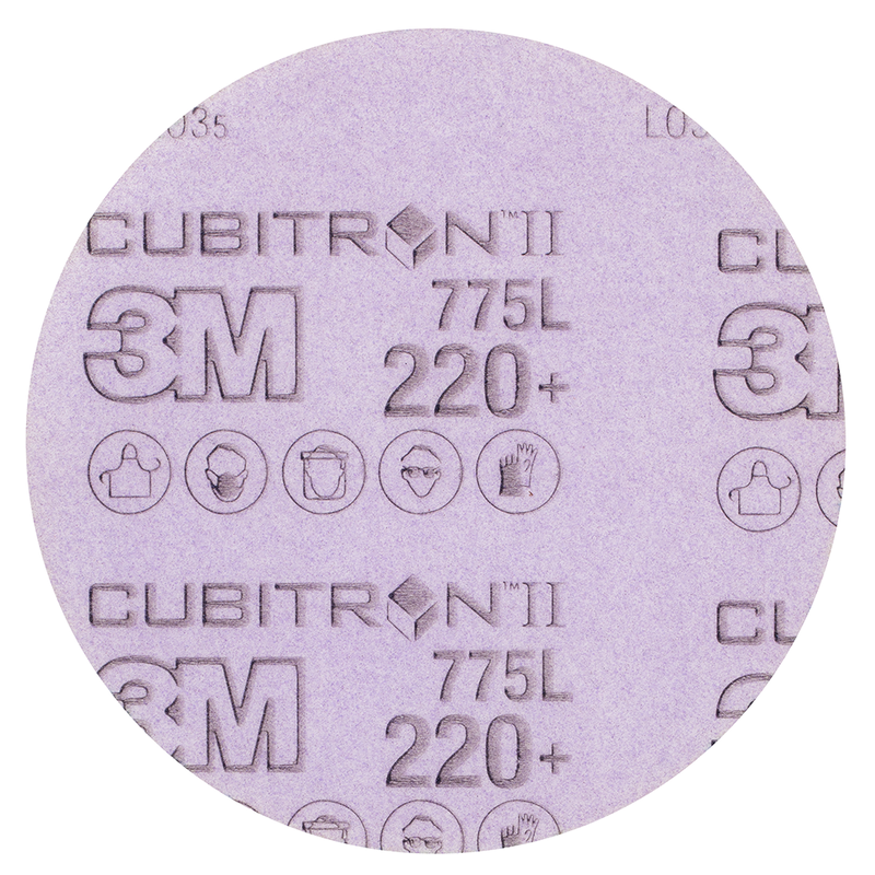 3M Cubitron II Hookit Filmscheibe 775L, 125 mm, 220+, ungelocht