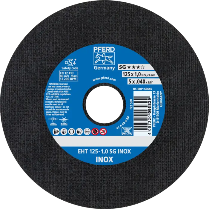 PFERD Trennscheiben EHT 125-1,0 SG INOX