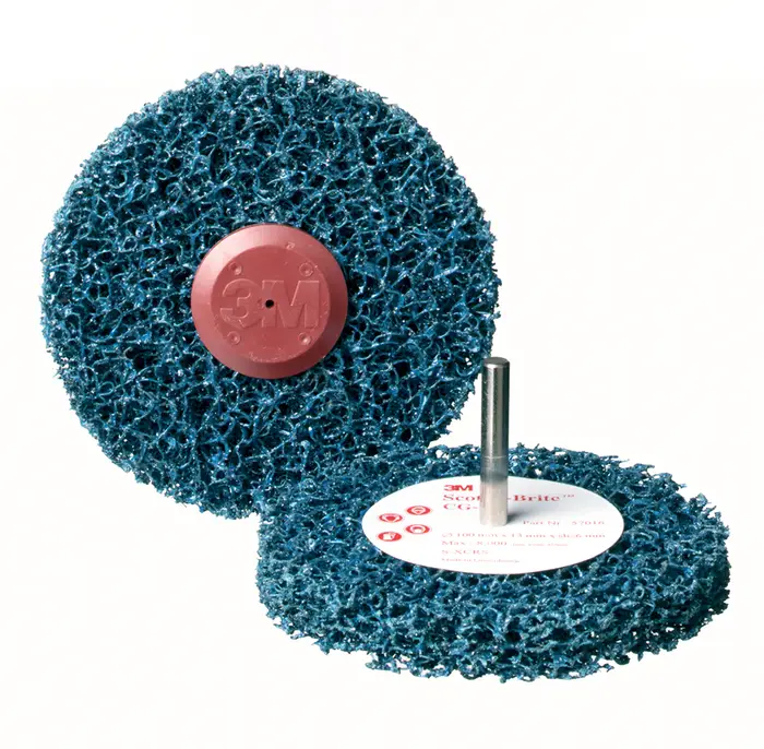 Scotch-Brite Grobreinigungsscheibe CG-ZS, 75 mm x 25 mm x 6 mm, S XCRS
