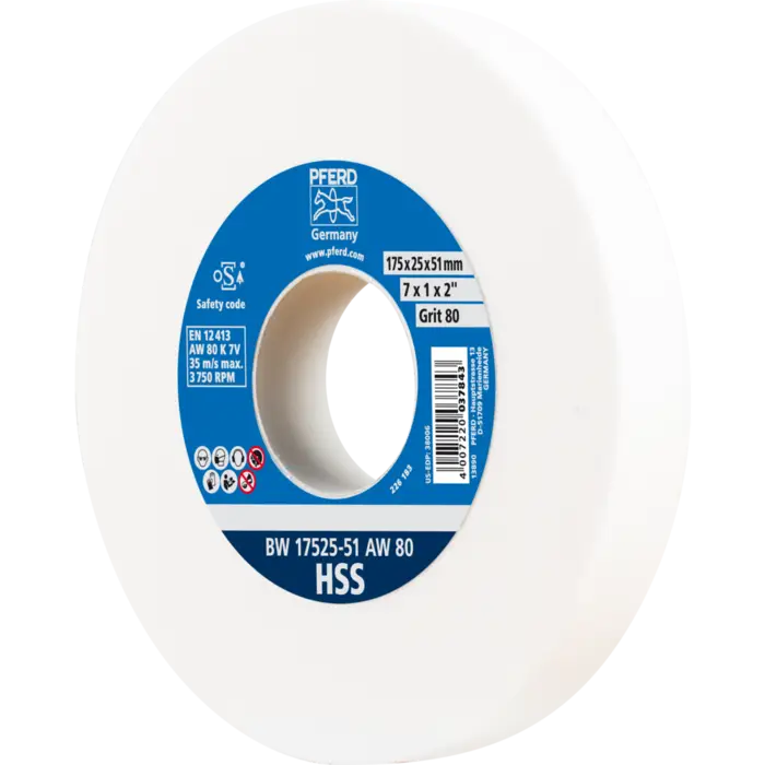 PFERD Schleifscheiben BW 17525-51 AW 80 HSS