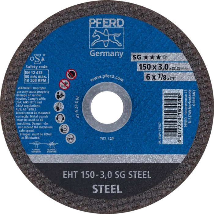 PFERD Trennscheiben EHT 150-3,0 SG STEEL