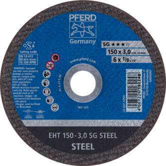 PFERD Trennscheiben EHT 150-3,0 SG STEEL