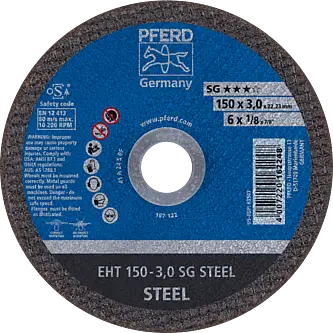 PFERD Trennscheiben EHT 150-3,0 SG STEEL