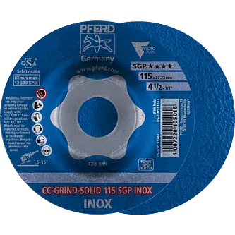 PFERD CC-GRIND (inkl. SOLID, FLEX, STRONG) CC-GRIND SOLID 115 SGP INOX