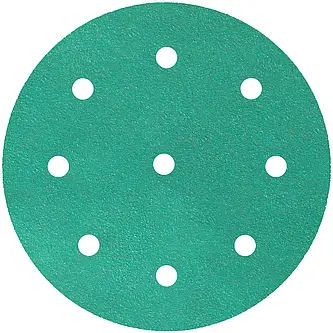 Klingspor - FP 77 K Scheibe kletthaftend wirkstoffbeschichtet, 125 mm Korn 320 Lochform GLS27