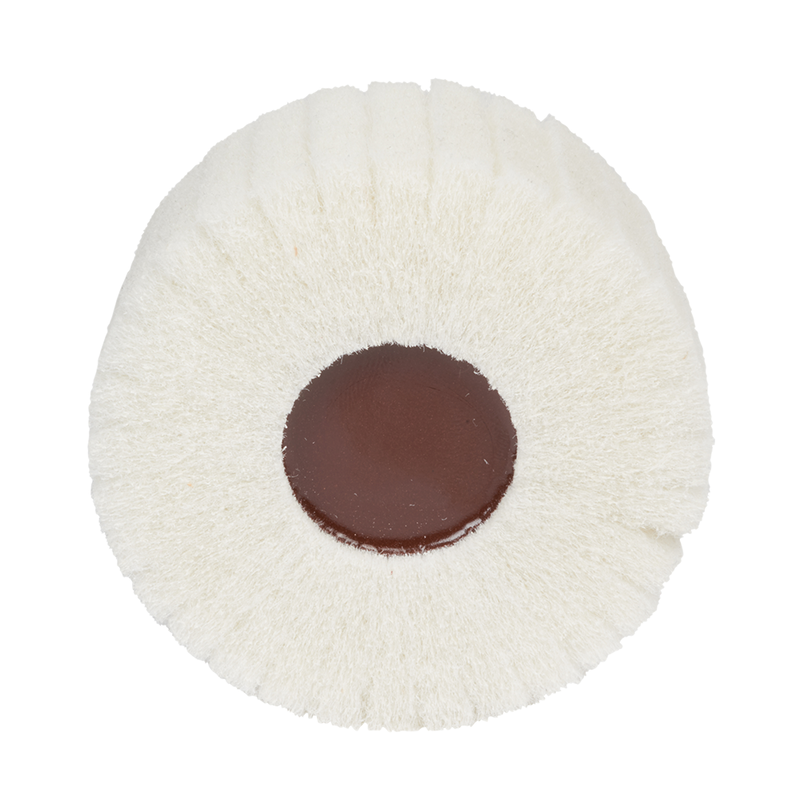 Scotch-Brite Roloc Lamellenbürste MS-ZR, weiß, 75 mm x 35 mm, Typ T