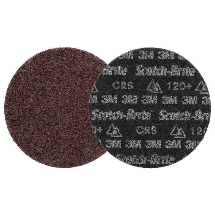 Scotch-Brite Präzisions-Vliesscheibe für höchste Anforderungen, HD-DH, Coarse 120+, 114.3 mm x NH, 50 ea/Case