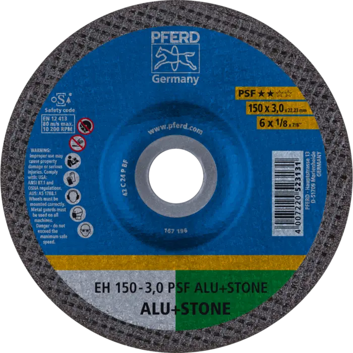 PFERD Trennscheiben EH 150-3,0 PSF ALU+STONE