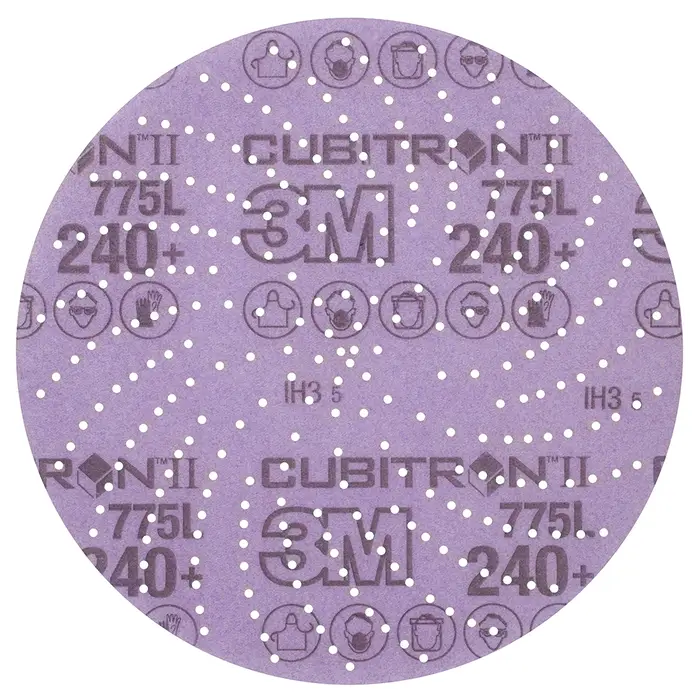 3M Xtract Cubitron II Filmscheibe 775L, 150mm, 240+, multihole