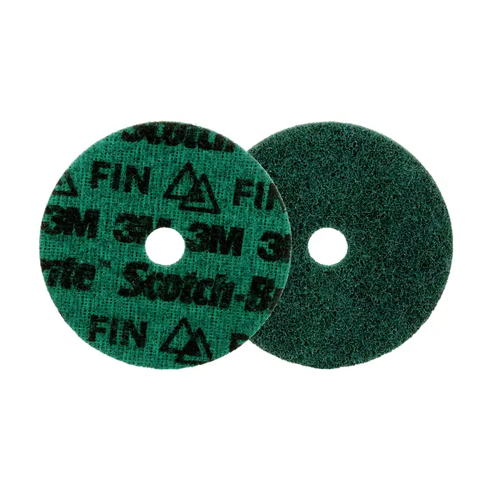 Scotch-Brite Präzisions-Vliesscheibe, PN-DH, Fein, 100 mm x 16 mm, 25/Innenverpackung, 100 Stück/Karton