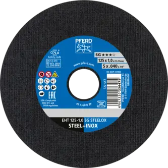 PFERD Trennscheiben EHT 125-1,0 SG STEELOX (5)