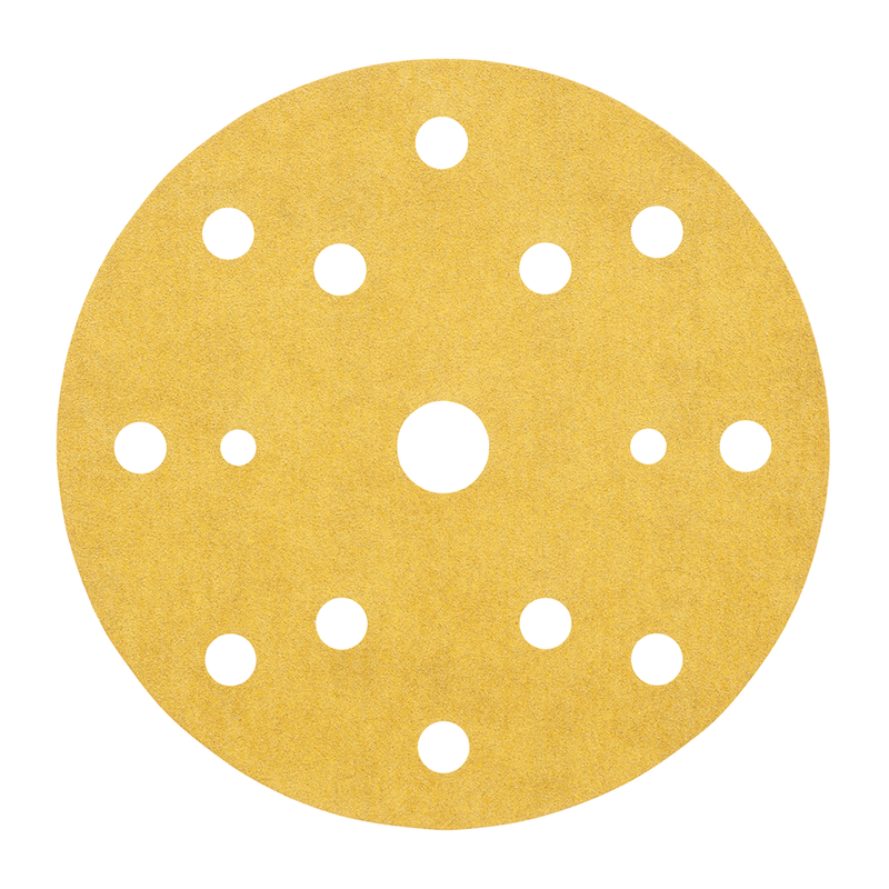 3M Hookit Paper Disc 255P, 152 mm, 15-Hole, P80