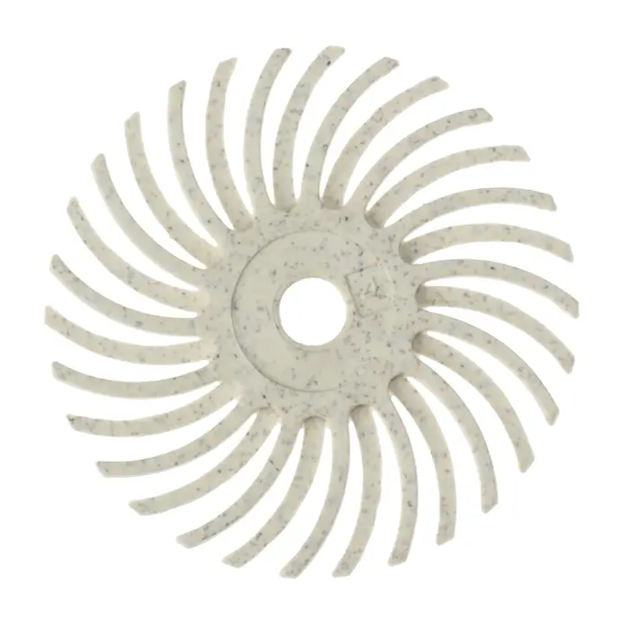 Scotch-Brite Radial Bristle Brush RB-ZB, weiß, 25,4 mm x 3 mm, P120, Typ C