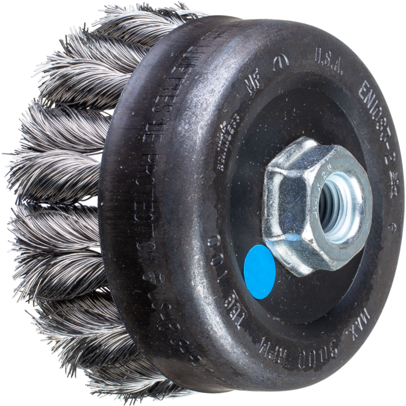 PFERD Topfbürsten mit Gewinde POS TBG 100/M14 CT INOX 0,35