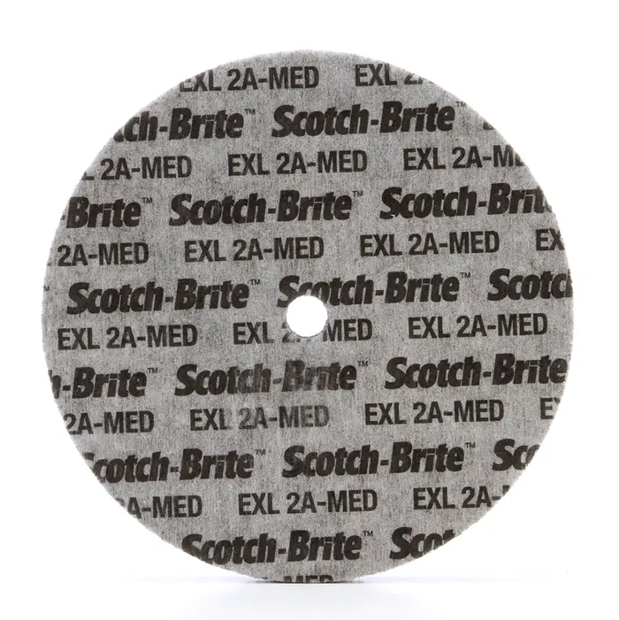 Scotch-Brite EXL Verpresste Kompaktscheibe XL-UW, 150 mm x 6,35 mm x 12,7 mm, 2A MED