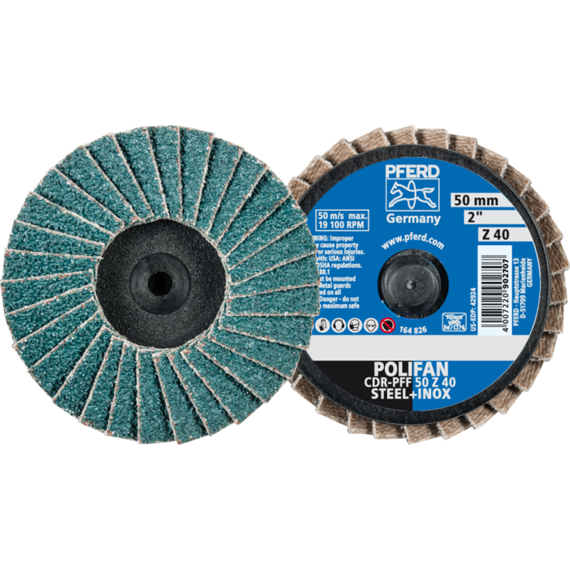 PFERD COMBIDISC-Schleifwerkzeuge CDR PFF 50 Z 40