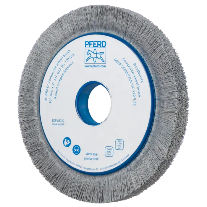 PFERD Bürsten mit Plastikkörper RBUP 25025/50,8 SiC 120 1,10
