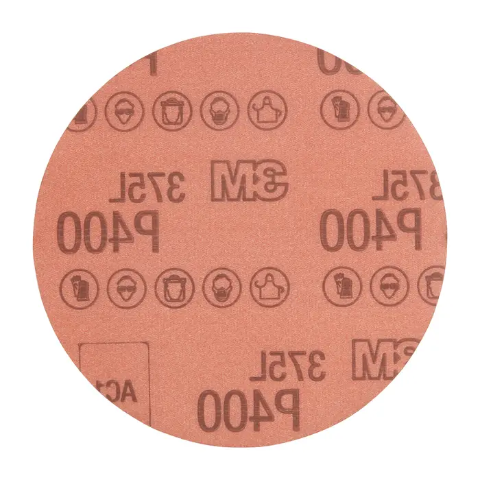 3M Hookit Filmscheibe 375L, 75mm, P800, ungelocht