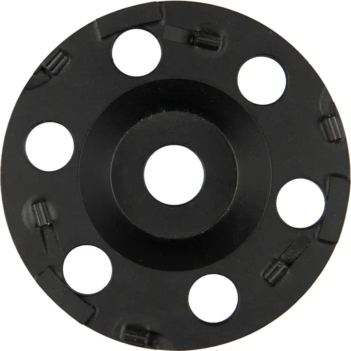 Klingspor - DS 900PKD Diamantschleifteller, 125 x 5 x 22,23 mm 6 Segmente 5 x 3,5 mm, PKD - Polykristalliner Diamant