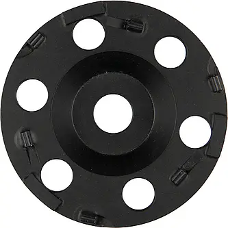 Klingspor - DS 900PKD Diamantschleifteller, 125 x 5 x 22,23 mm 6 Segmente 5 x 3,5 mm, PKD - Polykristalliner Diamant