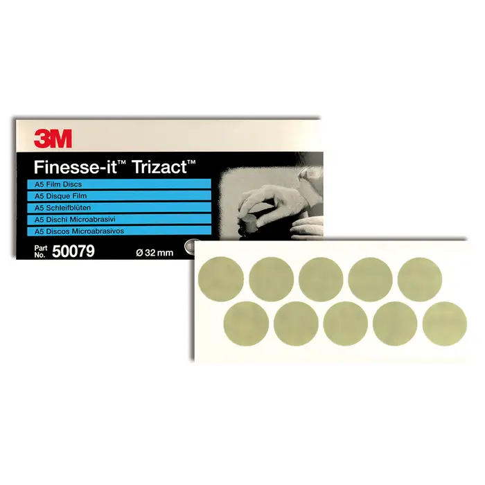 3M Finesse-it Filmscheibe Rolle 466LA, 32 mm, ungelocht, A7, 500 Stück / Rolle
