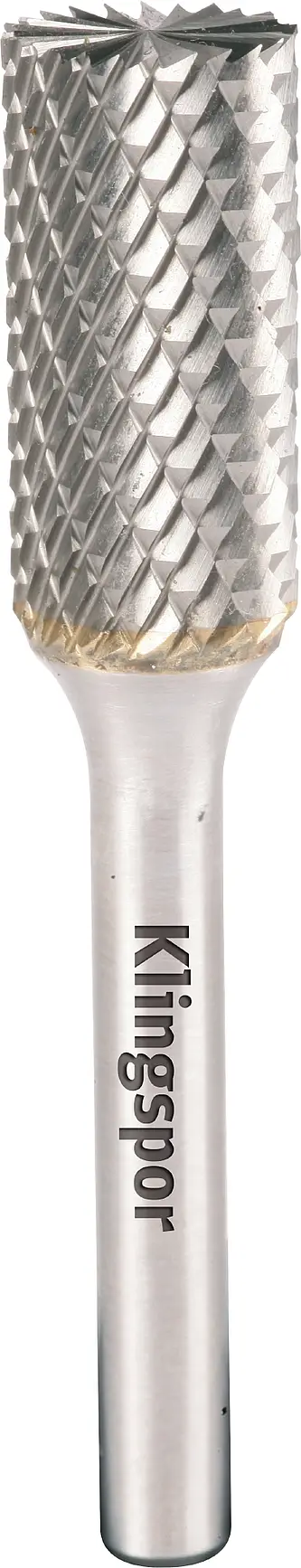 Klingspor - HF 100 B Hartmetallfräser, 8 x 19 x 6 mm Kreuzverzahnung