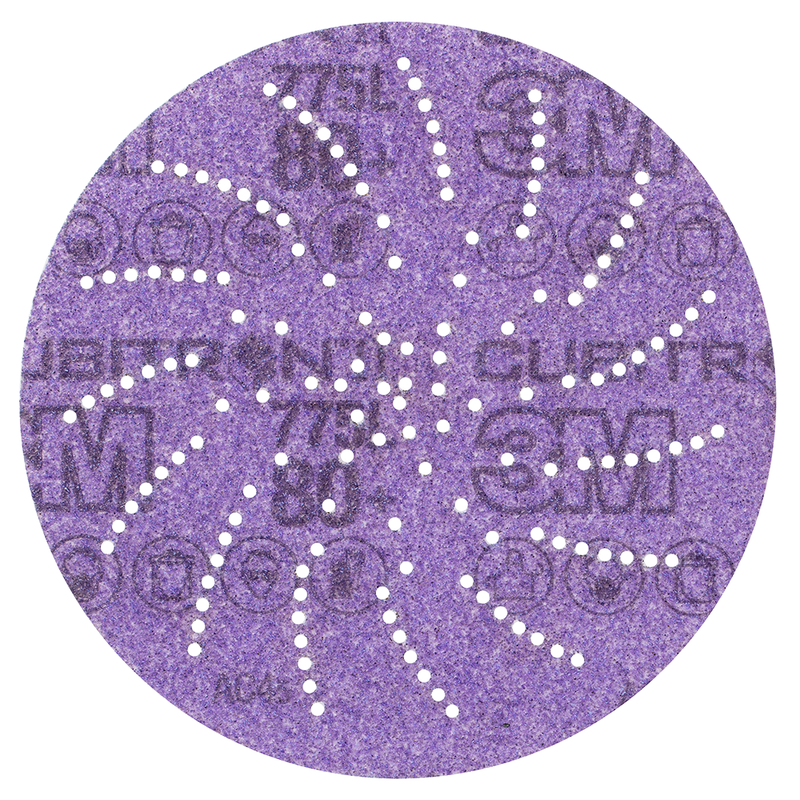 3M Xtract Cubitron II Filmscheibe 775L, 150mm, 80+, multihole