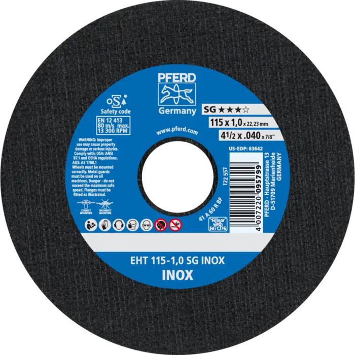 PFERD Trennscheiben EHT 115-1,0 SG INOX