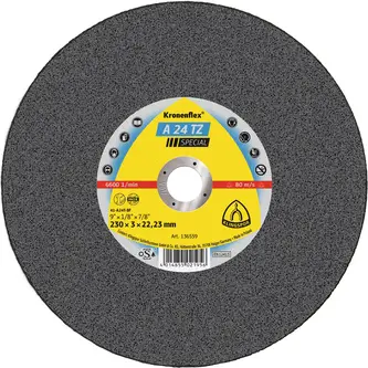 Klingspor - A 24 TZ Trennscheibe, 180 x 3 x 22,23 mm gerade