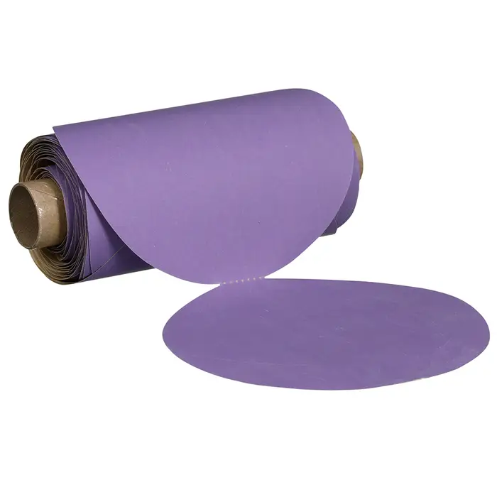 3M Cubitron II Stikit Papierscheibenrolle 732U, 600+ C-weight, 127 mm x NH, Die 500X, 100 Discs/Roll, 4 Rolls/Case